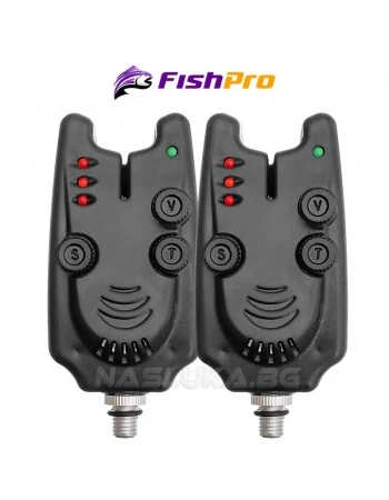 Комплект от 2 сигнализатора FishPro Leader