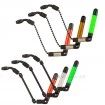 Комплект от 3 обтегача JRC Kurve Slim Indicator Set of 3 - Black Neon