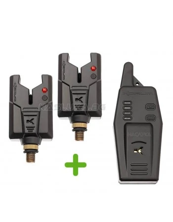 Комплект сигнализатори с централа Korum KBI-Compact Alarm Set 2+1