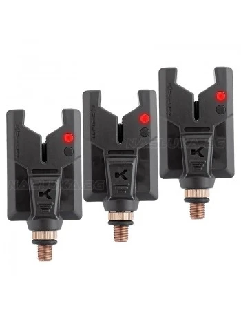 Комплект от 3 сигнализатора Korum KBI-Compact Alarm Set