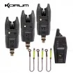 Комплект сигнализатори с централа и обтегачи Korum KBI-R 3+1