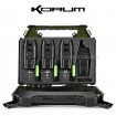 Комплект сигнализатори с централа и обтегачи Korum KBI-R 3+1