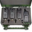 Комплект сигнализатори с централа и обтегачи Korum KBI-R 3+1