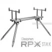Алуминиева стойка за шарански риболов Delphin Rodpod RPX Stalk Silver