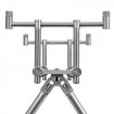 Алуминиева стойка за шарански риболов Delphin Rodpod RPX Stalk Silver