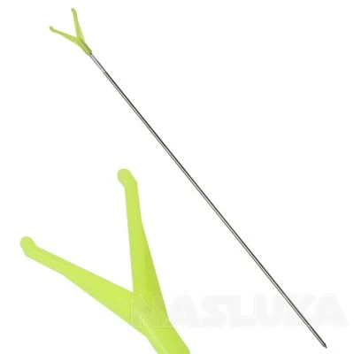 Метално колче за риболов с държач FilStar BankStick - V Holder