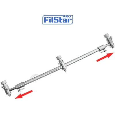 Троен бъзбар FilStar Inox 003
