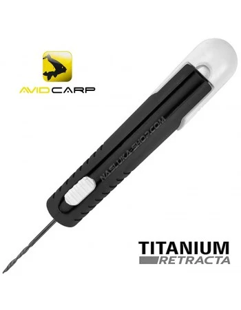 Сгъваемо свредло Avid Carp Titanium Retracta - Bait Drill