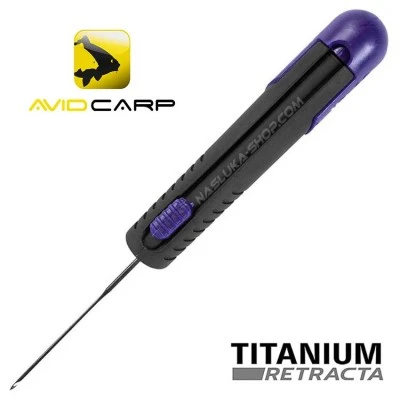 Сгъваема игла Avid Carp Titanium Retracta - Hair Needle