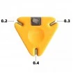 Белачка за поводи за шаран FishPro Orange Braid Stripper