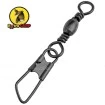 Вирбели с карабина Extra Carp Barrel Swivel Safety Snap
