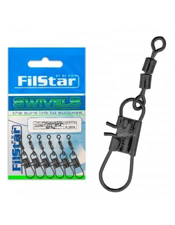 Двойни вирбели с карабина FilStar F3031 - 6 бр.
