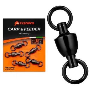 Усилени вирбели за сом FishPro Strong Swivel Усилени вирбели за сом FishPro Strong Swivel