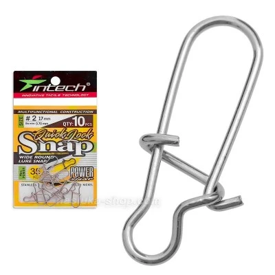 Карабинки Intech Quick Lock Snap - Nickel