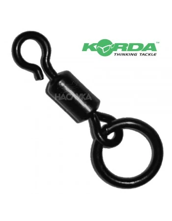 Вирбели-бърза връзка с халка Korda QC Ring Swivel - Round