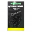 Вирбели-бърза връзка с халка Korda QC Ring Swivel - Round