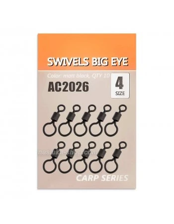 Вирбели с ухо Life Orange Swivels Big Eye
