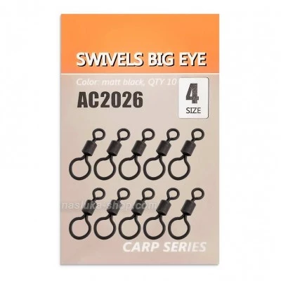 Вирбели с ухо Life Orange Swivels Big Eye