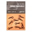 Вирбели с халка Life Orange Ring Swivels - AC2027