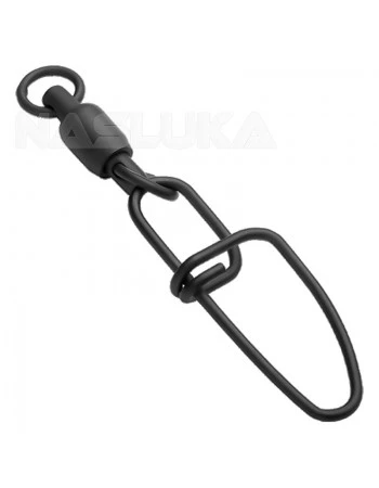 Ролкови вирбели за сом с карабина Madcat Ball Bearing Swivels with Crosslock Snap - 3 бр.