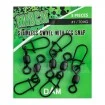 Вирбели от неръждаема стомана с карабина Madcat Stainless Swivel with Egg Snap - 5 бр.