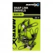 Вирбели с карабина Matrix Snap Link Swivels - 10 бр.