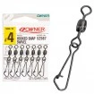 Усилени вирбели Owner Hooked Snap Swivel