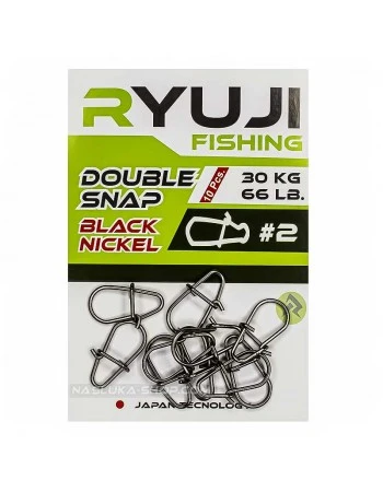 Карабинки Ryuji Double Snap - Black Nickel