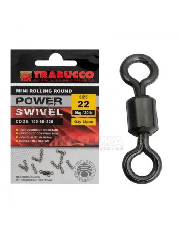 Мини вирбели Trabucco Mini Rolling Round, 12 бр.