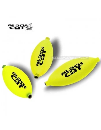 Микропоплавъци за монтажи за сом Black Cat Micro U-Float 3.5г - Yellow