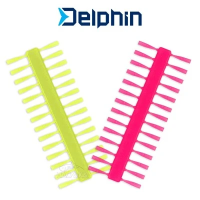 Стопери за монтажи на косъм Delphin Q-Stop - Yellow Pink