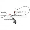 Клипсове за шарански монтажи Extra Carp Camou Heavy Lead Clip & Pin 3821 - 6 бр.