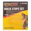 Силиконови стопери за монтажи на косъм Extra Carp Boilie Stops Set - 5384