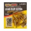 Аксесоари за шарански монтажи в пакет Extra Carp Lead Clip Extra - 9876