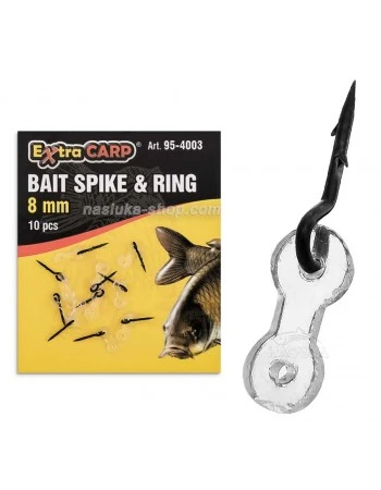 Шип със силиконов държач Extra Carp Bait Spike & Ring