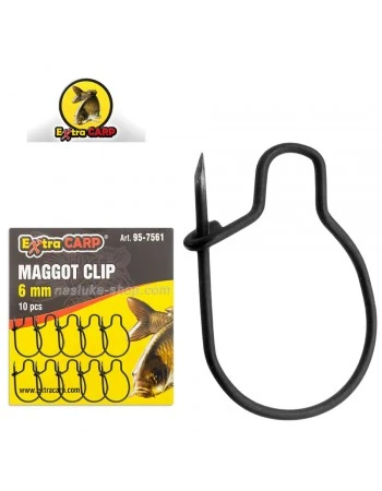 Клипсове за бял червей Extra Carp Maggot Clips - 10 бр.