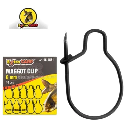 Клипсове за бял червей Extra Carp Maggot Clips - 10 бр.