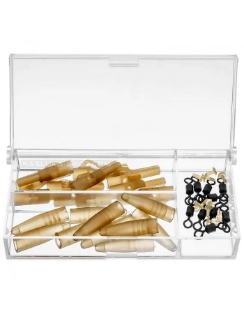 Комплект аксесоари за шарански монтажи Extra Carp Lead Clip Extra Box - 3779