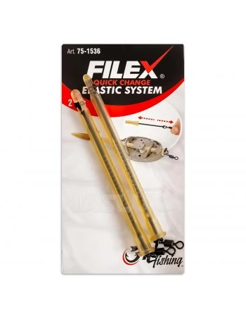 Тръбички с ластик за метод фидер Filex Quick Change Elastic System 1536 - 2 бр.