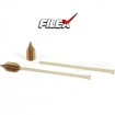 Комплект тръбички и гумени накрайници за метод фидер хранилки Filex QC Long Tube Set