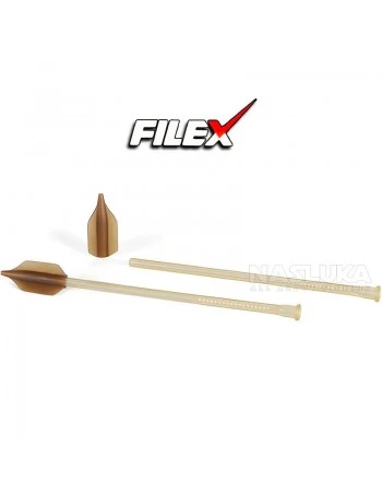 Комплект тръбички и гумени накрайници за метод фидер хранилки Filex QC Long Tube Set
