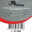 Еластични връзки с вирбели и карабина за фидер Fil Fishing Power Gum Link Swivels Snap - 7546