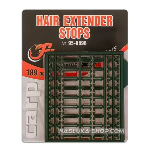 Комплект стопери за топчета и пелети Fil Fishing Hair Extender Stops, 8896 — снимка 2
