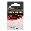 Еластични връзки с вирбели за фидер Fil Fishing Power Gum Link Swivels - 7539