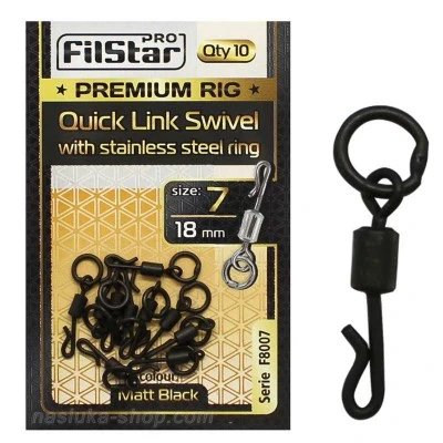 Вирбели-бърза връзка с халка FilStar Premium Rig F8007