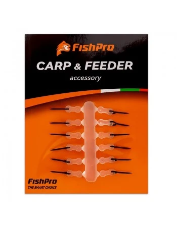 Шипове за стръв със силиконов държач FishPro Bait Spike - 12бр.