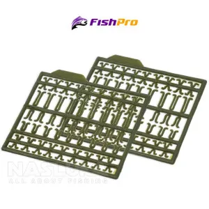 Стопери за топчета и пелети FishPro Carp & Feeder 1704, 126 бр. Стопери за топчета и пелети FishPro Carp & Feeder 1704, 126 бр.