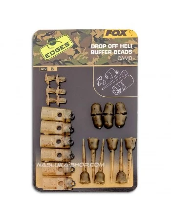 Комплект материали за монтажи Fox Drop Off Helli Buffer Beads - Camo
