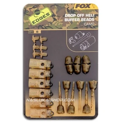 Комплект материали за монтажи Fox Drop Off Helli Buffer Beads - Camo