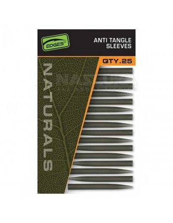 Противооплитащ шлаух за монтажи за шаран Fox Edges Naturals Anti Tangle Sleeves, 25 бр.